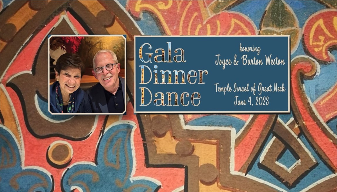 Gala Dinner Dance honoring Burton and Joyce Weston