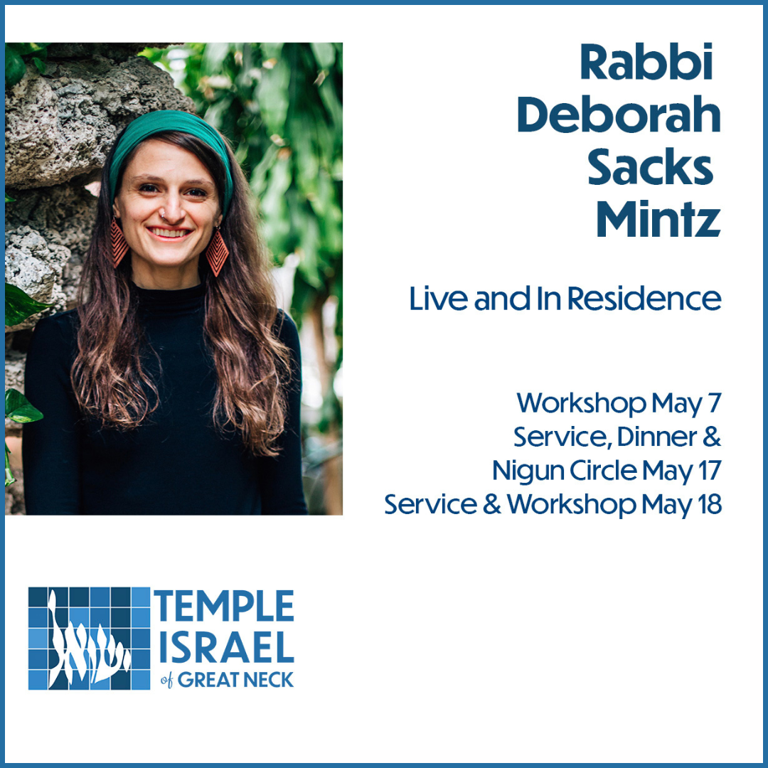 Rabbi Deborah Sacks Mintz: Live and In Residence