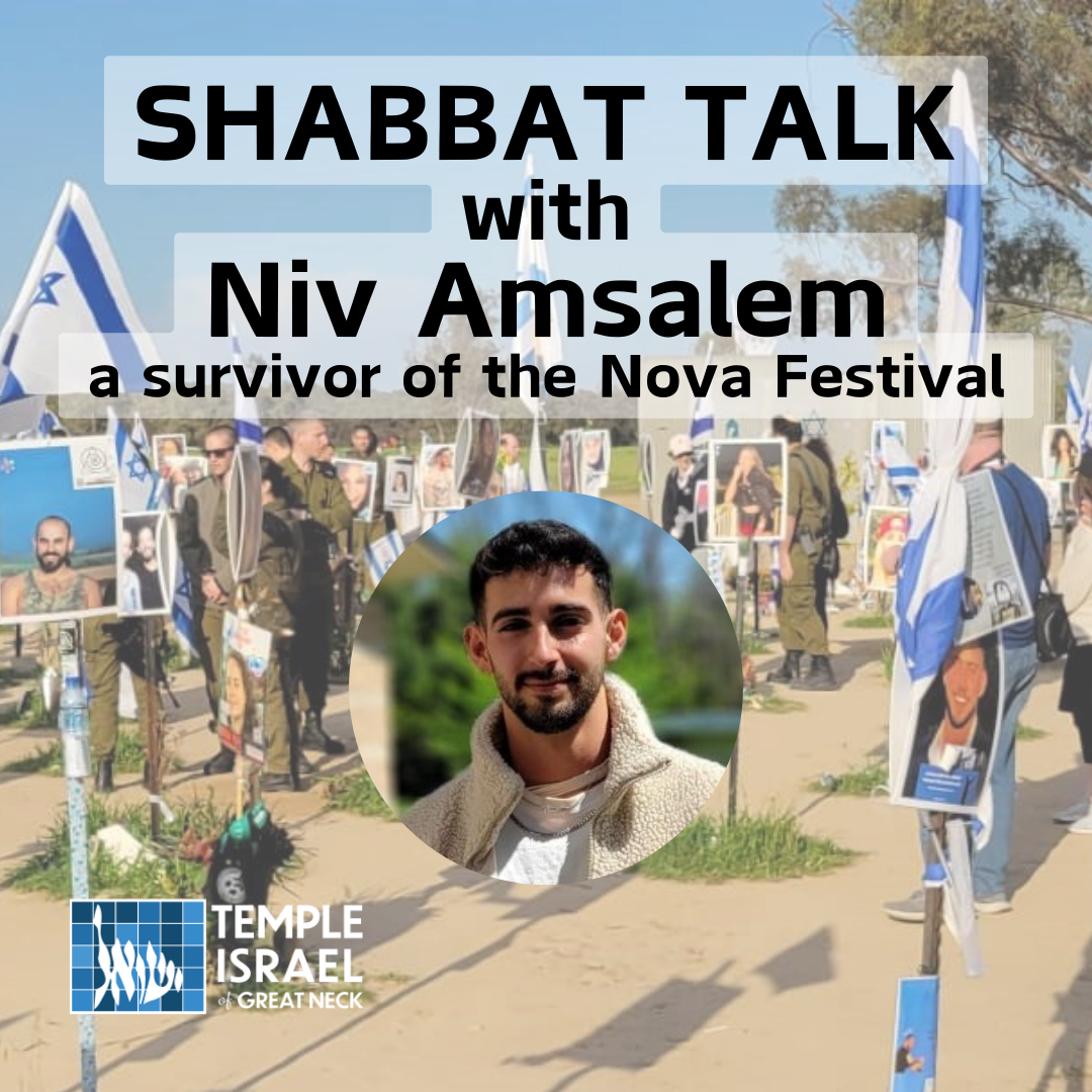 Shabbat Talk with a Survivor of the Nova Festival