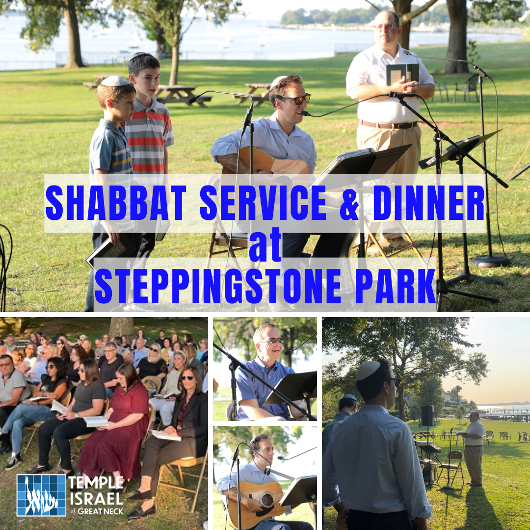 Outdoor Shabbat Service at Steppingstone Park & Bring Your Own Picnic Dinner