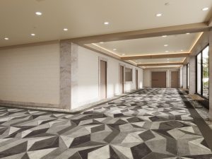 Designer's rendering of Hallways