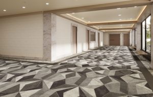 Designer's rendering of Hallways